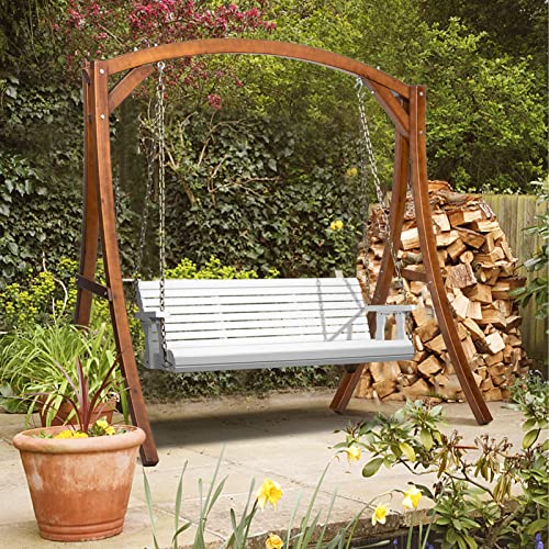 Vingli VL-CLASSICSWING Upgraded Patio Wooden Porch Swing thumb #6