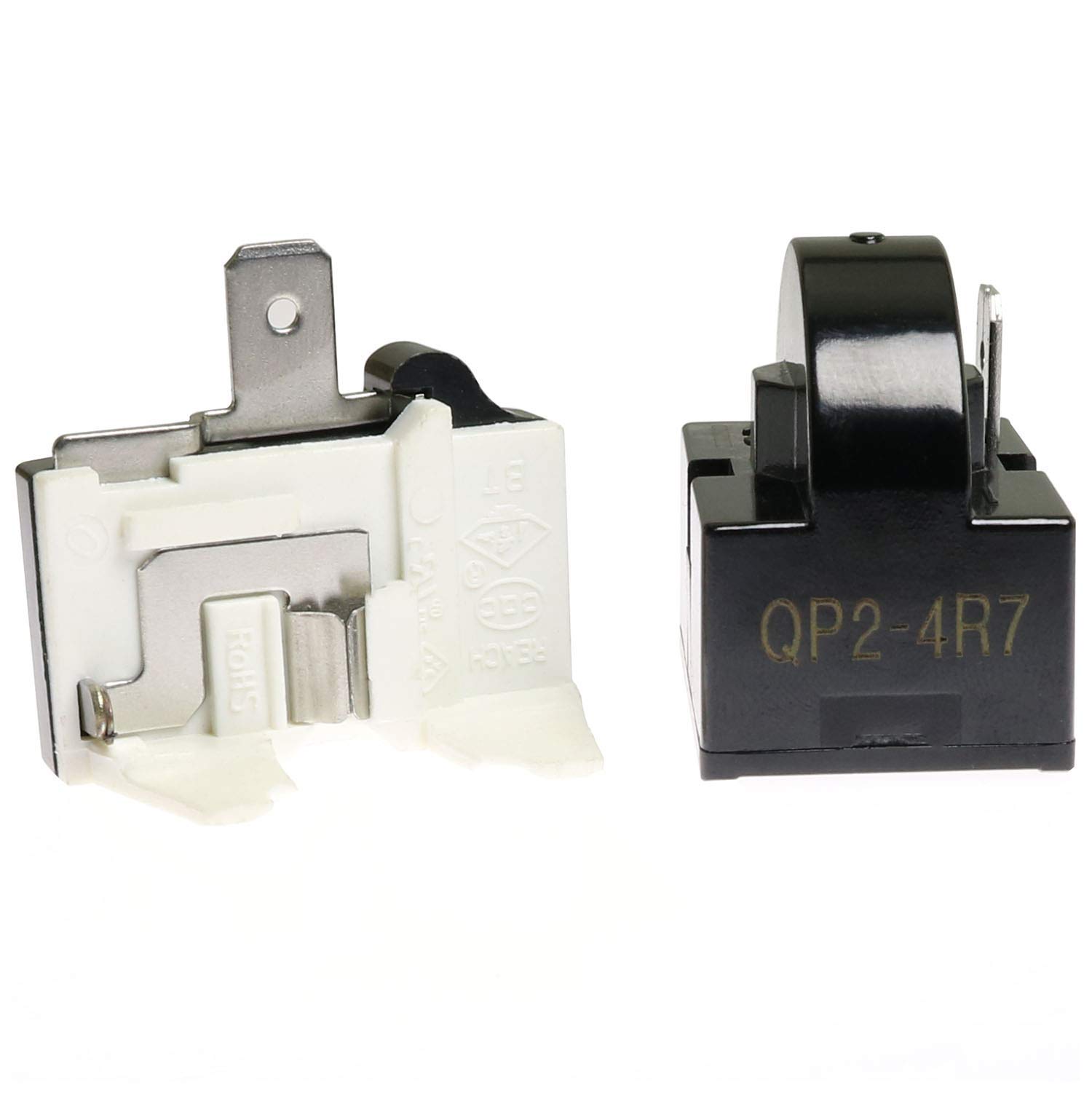 Ricambio Frigorifero Universale Relè Di Avviamento PTC Per Frigorifero | 3 Pin Universale | Protezione Sovraccarico Ricambio Per Mini Frigor