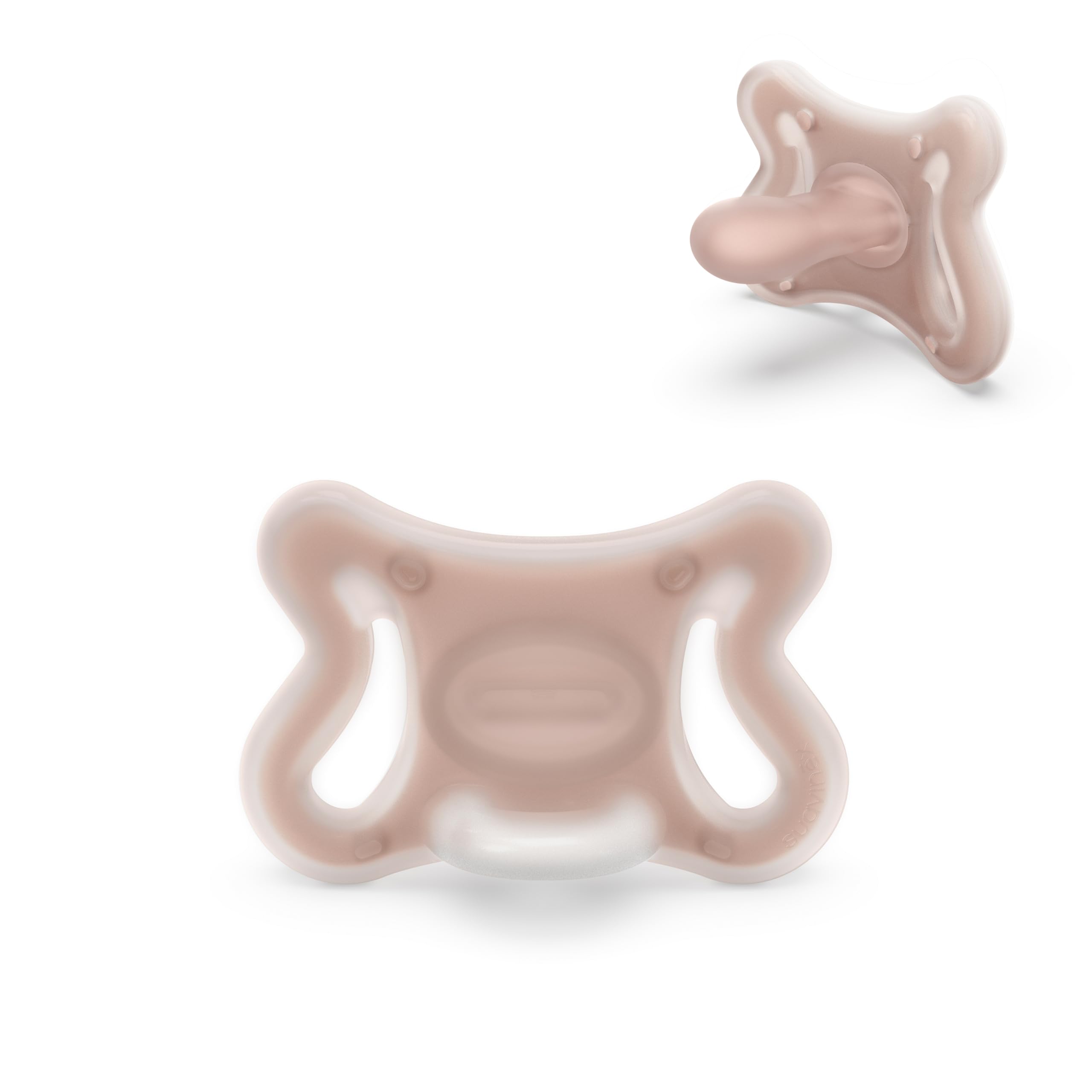Suavinex, Ciuccio neonato Zero Zero tettarella simmetrica SX Pro neonati da -2 a 2 mesi, Mini ciuccio per neonati prematuri, ipoallergenico, pelli sensibili, silicone delicato sulla pelle, Medium
