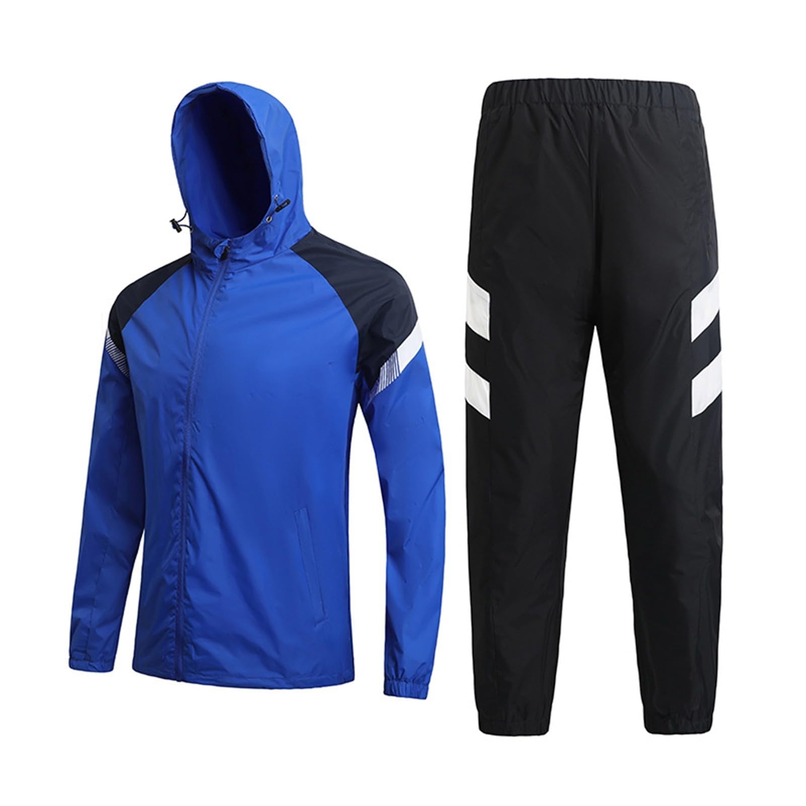 Veste de sport tendance avec empiècements contrastés, idéale pour l'entraînement aquatique, les loisirs et les activités de plein air. Parfaite pour une tenue décontractée ou une activité extérieure.