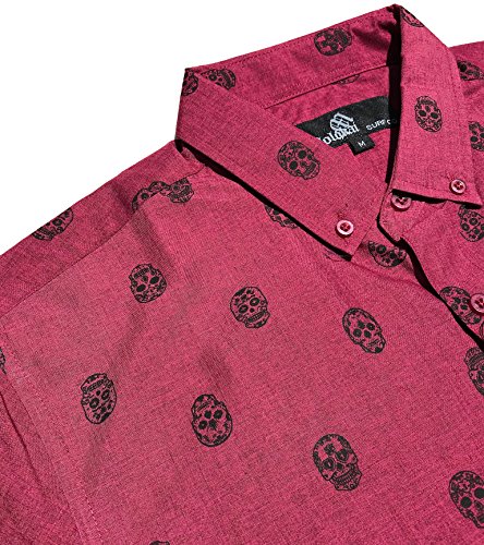 Image of Molokai Surf Button Down Slim Fit Hawaiian Short Sleeve Shirts
