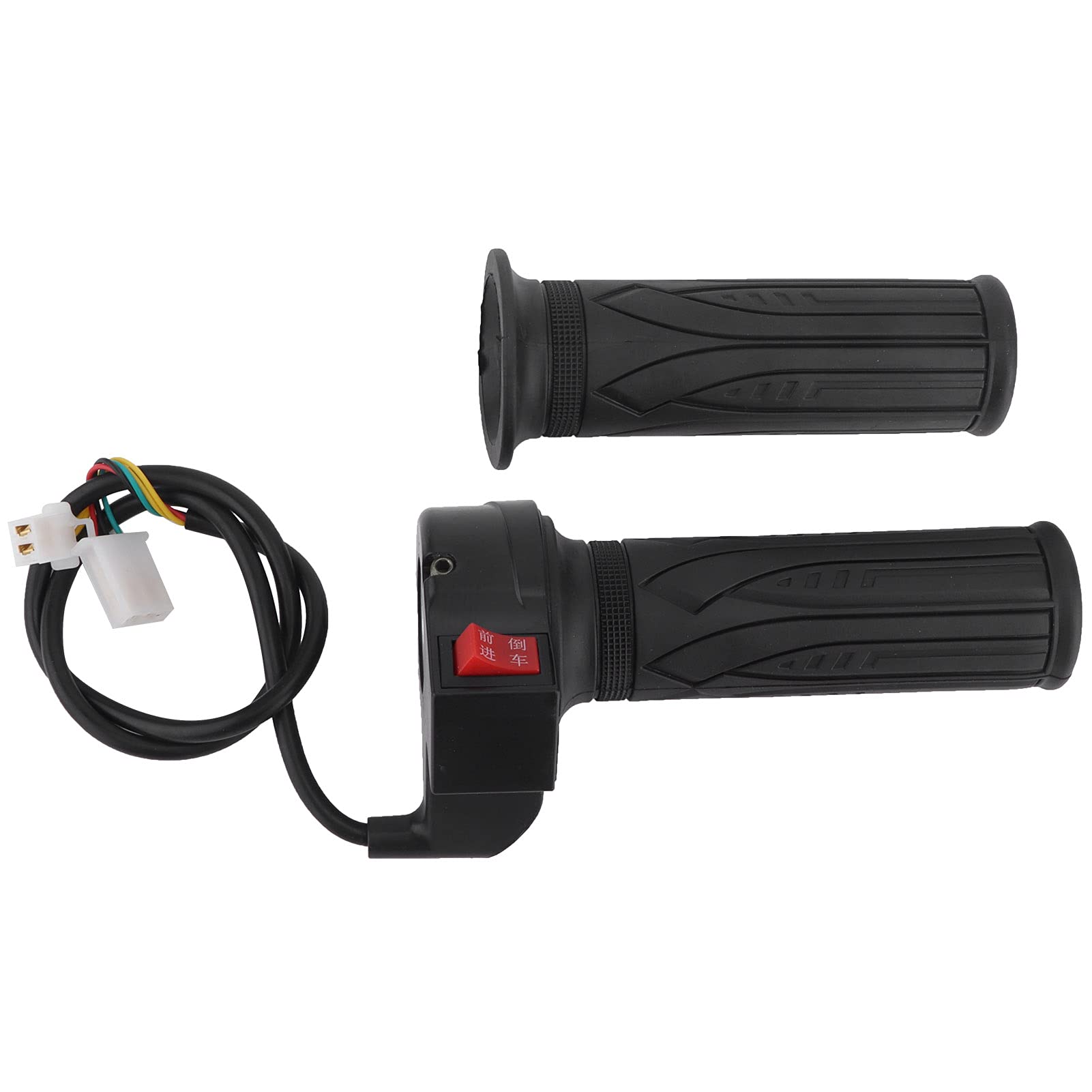 Alomejor Manopole Acceleratore Per Bici Elettrica – Manubrio Controllo Velocità Con Retromarcia, Gomma Antiscivolo, Paio - 2