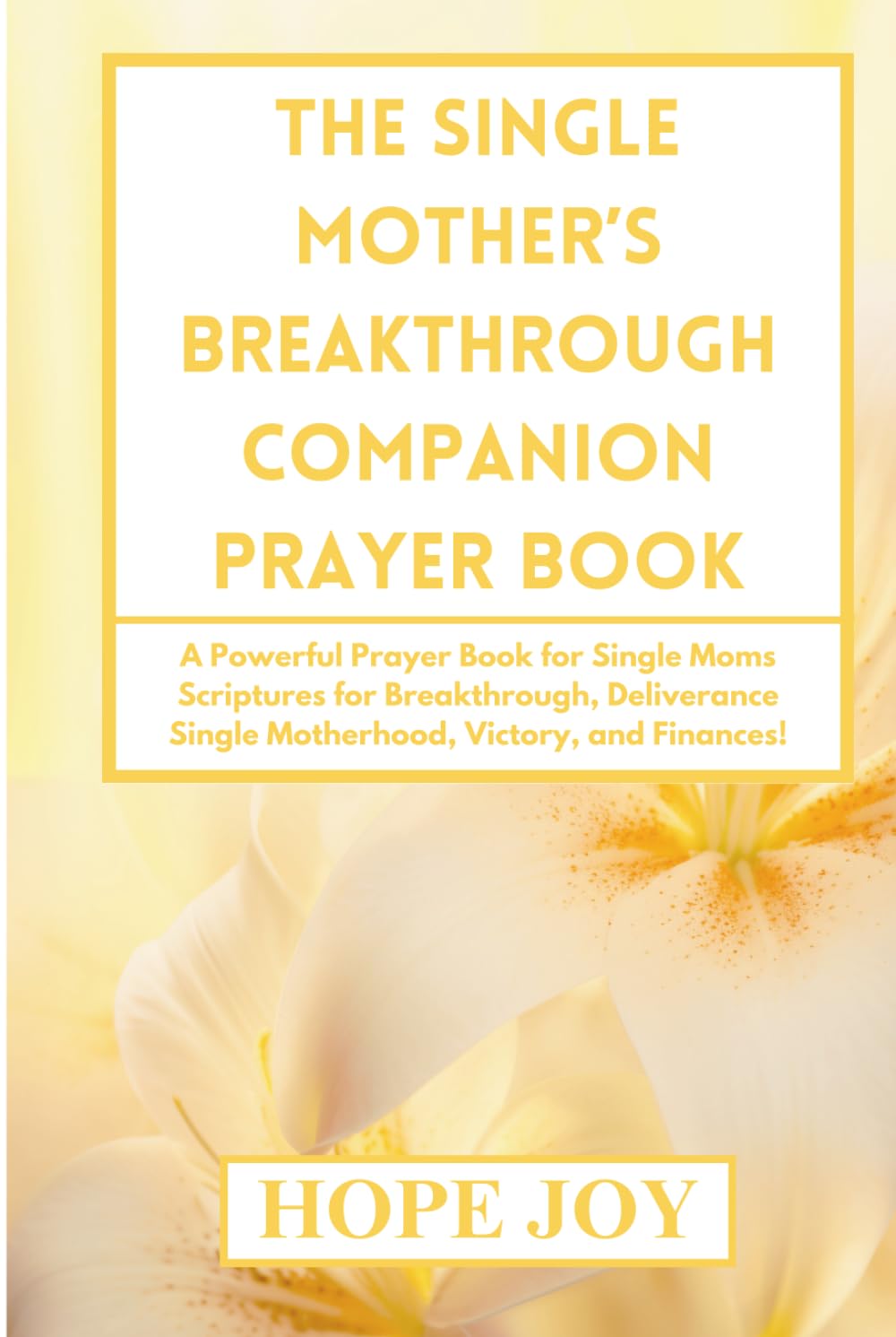 THE SINGLE MOTHER’S BREAKTHROUGH COMPANION PRAYER BOOK: A Powerful Prayer Book for Single Moms - Scriptures for Breakthrough, Deliverance, Single ... MOTHER'S BREAKTHROUGH COMPANION COMPLETE SET)
