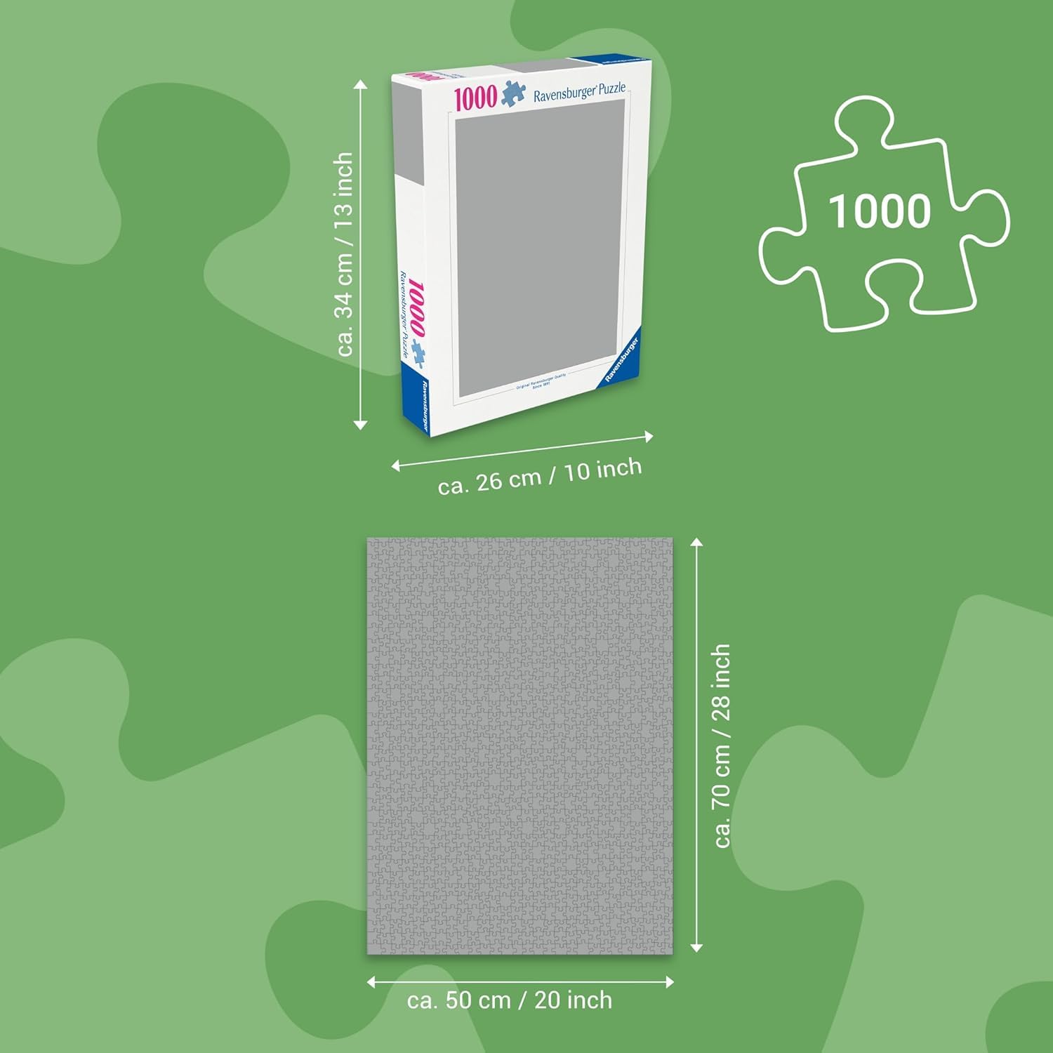 Ravensburger 1000 Piece Jigsaw Puzzles in Puzzles