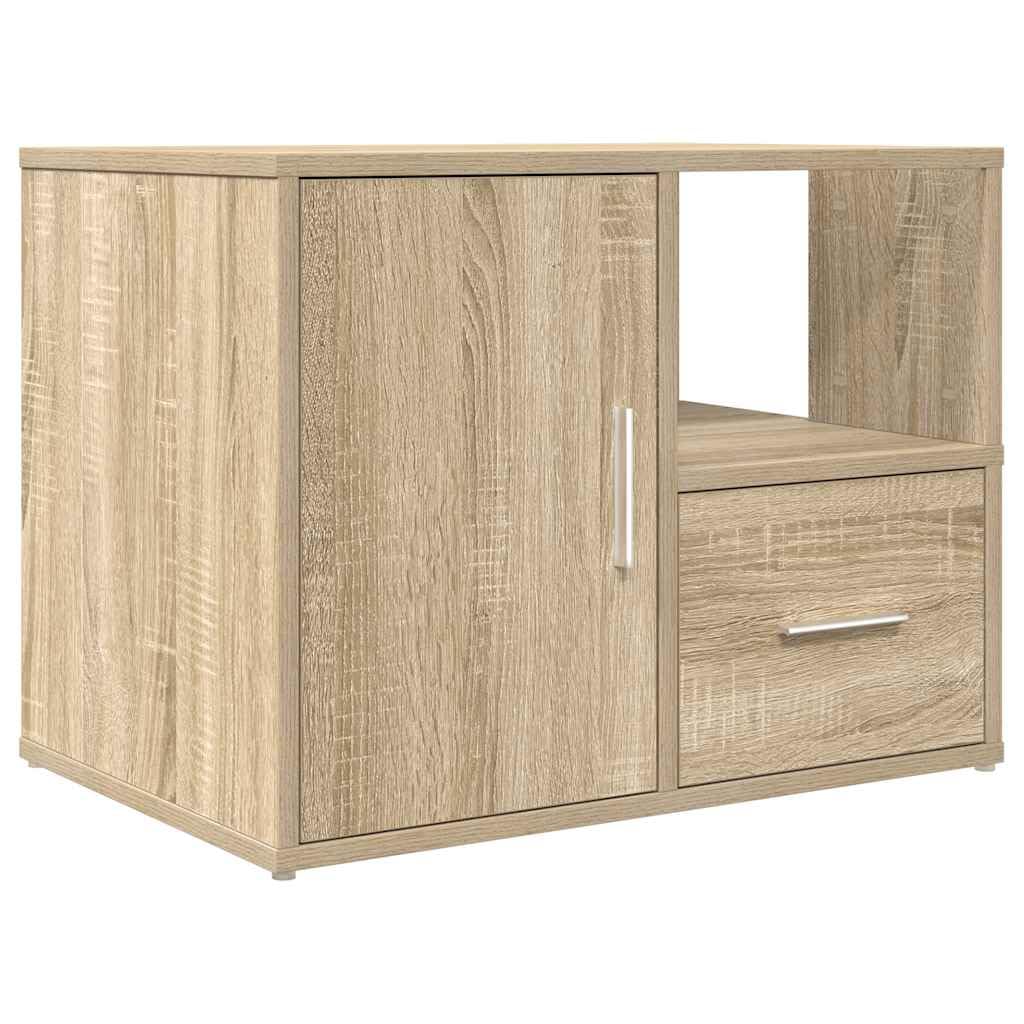 Armario esquinero de roble Sonoma, 160 x 40 x 45 cm, material de madera con 2 posibilidades de montaje como estantería de almacenamiento o armario en forma de L con compartimentos y cajones