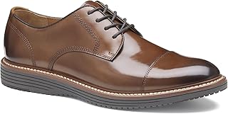 Johnston & Murphy Men's Upton Cap Toe Lace Up Dress Shoe