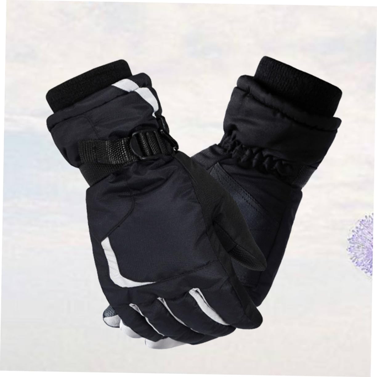 GALPADA 3 Pz Guanti Da Alpinismo Guanti Resistenti All'acqua Da Sci in Pile Da Dito Invernali Touch-screen Da Da Arrampicata