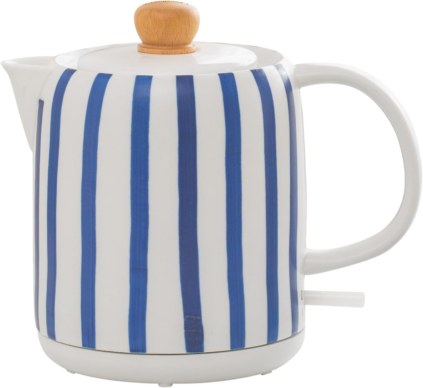 1.0-Liter Ceramic Electric Kettle, 1000W Rapid Boil, Tea Kettles Pot & Hot Water Boiler For Coffee & Tea, Teapot Auto Shut-Off, Boil-Dry Protection A01