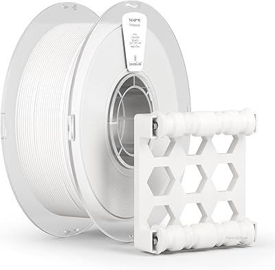 21 – kexcelled PC Filament 1.75mm 1kg,White Polycarbonate Filament 1.75 with Tough and Heat Resistant,PC 3D Printer Filament Dimensional Accuracy…