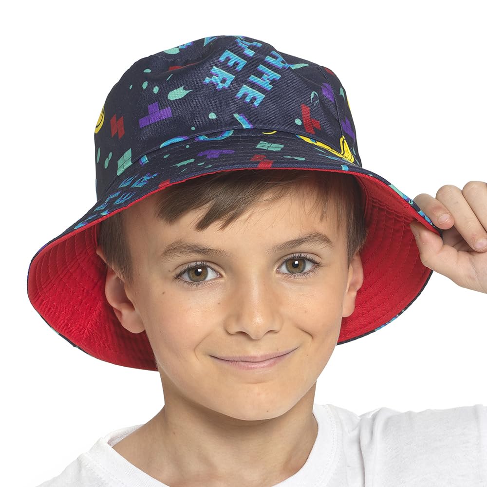Undercover Kids Bucket Hat GL1104 Navy Gaming 3-6 Years