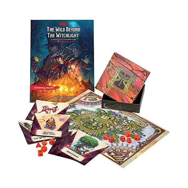 The Wild Beyond The Witchlight: A Feywild Adventure Book and Accessory Kit