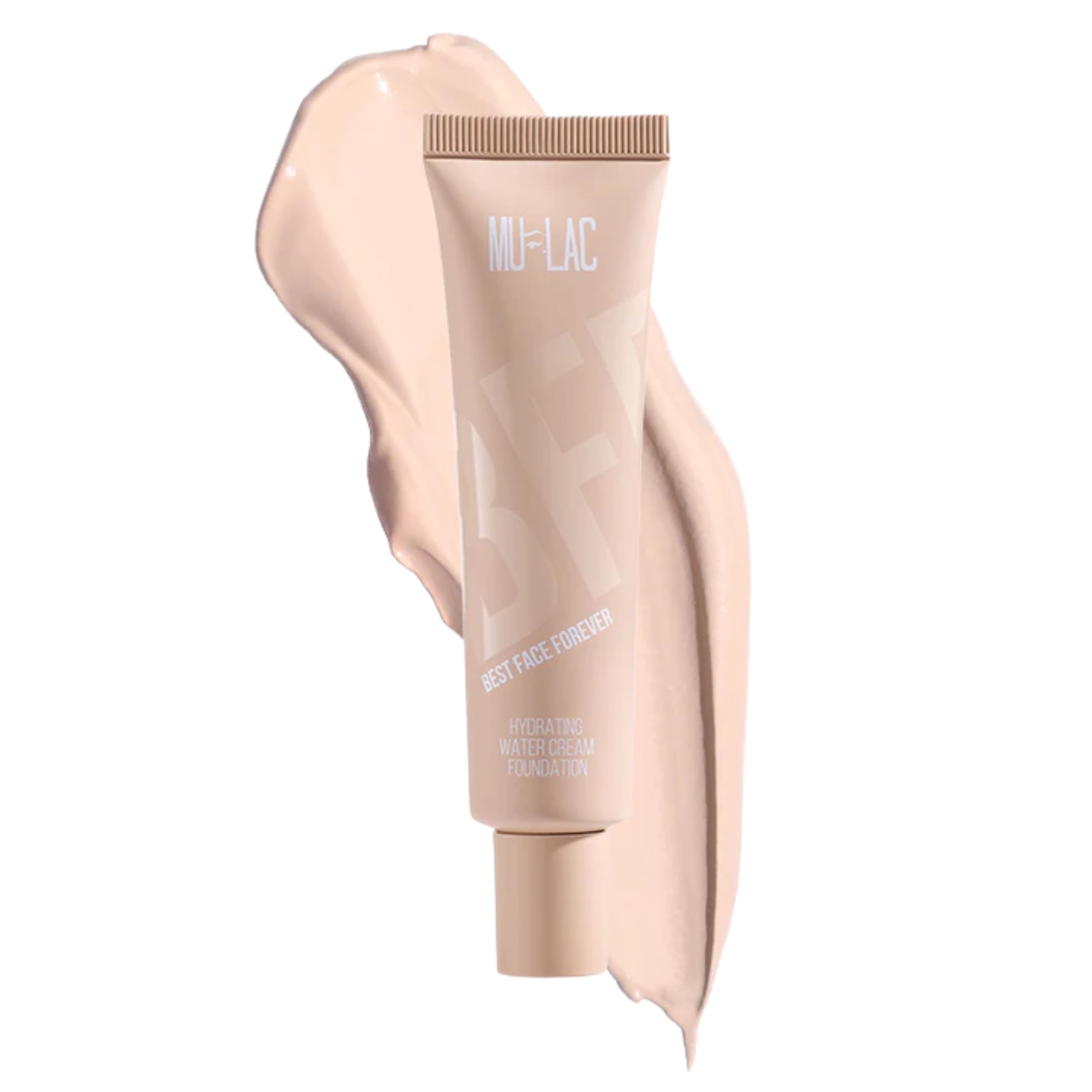 Mulac Cosmetics BFF Best Face Forever Fondotinta Cremoso tonalità porcellana 1N Brigitte Vegan 30 ml