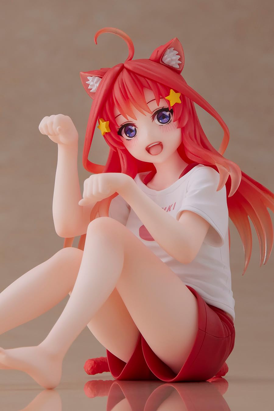 Zhongkaihua Kwintesencjalne Pięcioraczki Nakano Itsuki Figurka 13CM Kot Ver. Domowe Ubrania Figurka Anime PVC Statuetka Ozdoba Biurka Domowego Dekoracja Prezent