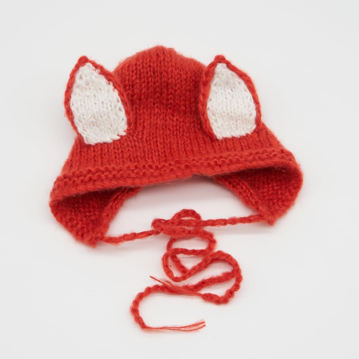Zeroest Newborn Photography Prop Fox Hat for Baby Photoshoot Baby Knit Fox Bonnet Photo Costume Wolf Outfit Costume Girl Boy - Image 6