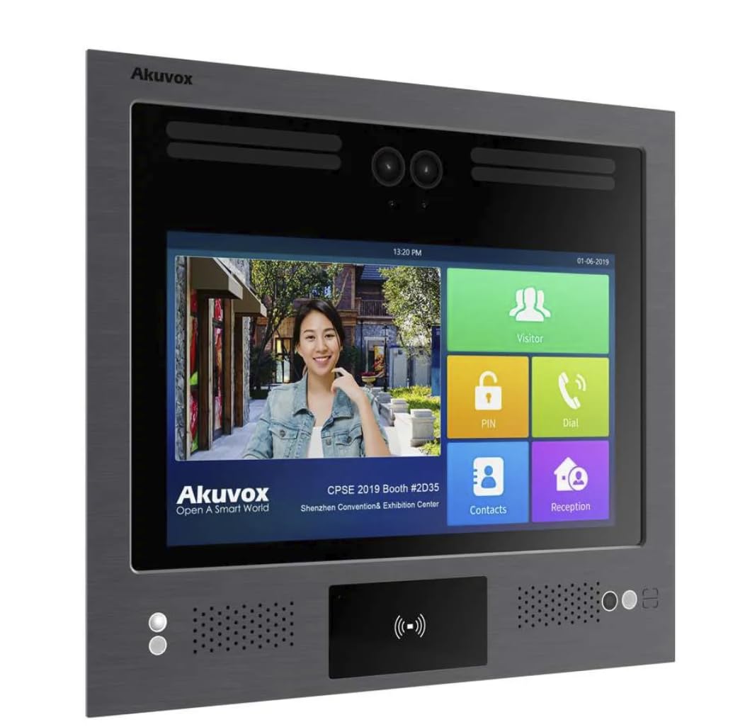 Alpha Communications CM491/012 12-Button Speaker Directory Module, Aluminum; Vandal-Resistant Panel; Fully Enclosed Flush Back Box with Knockouts