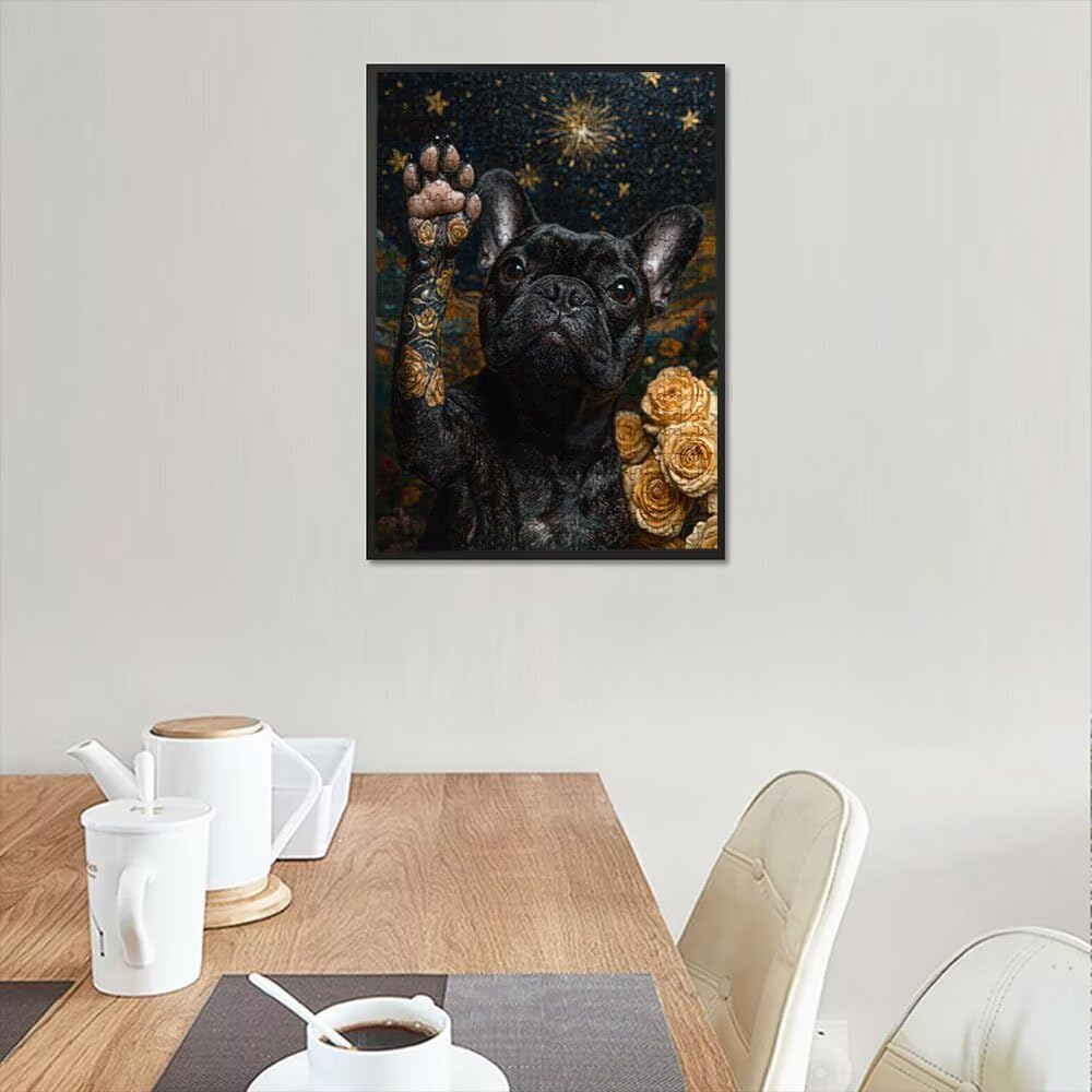 Puzzle 4000 sztuk, puzzle z tatuażem dla dorosłych 4000, drewniane puzzle, klasyczne gry edukacyjne, niemożliwe wyzwanie, gry i zajęcia rodzinne, prezent kreatywny DX0YL1-907