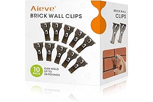 AIEVE Picture Hangers for Brick Wall, Pack of 10
