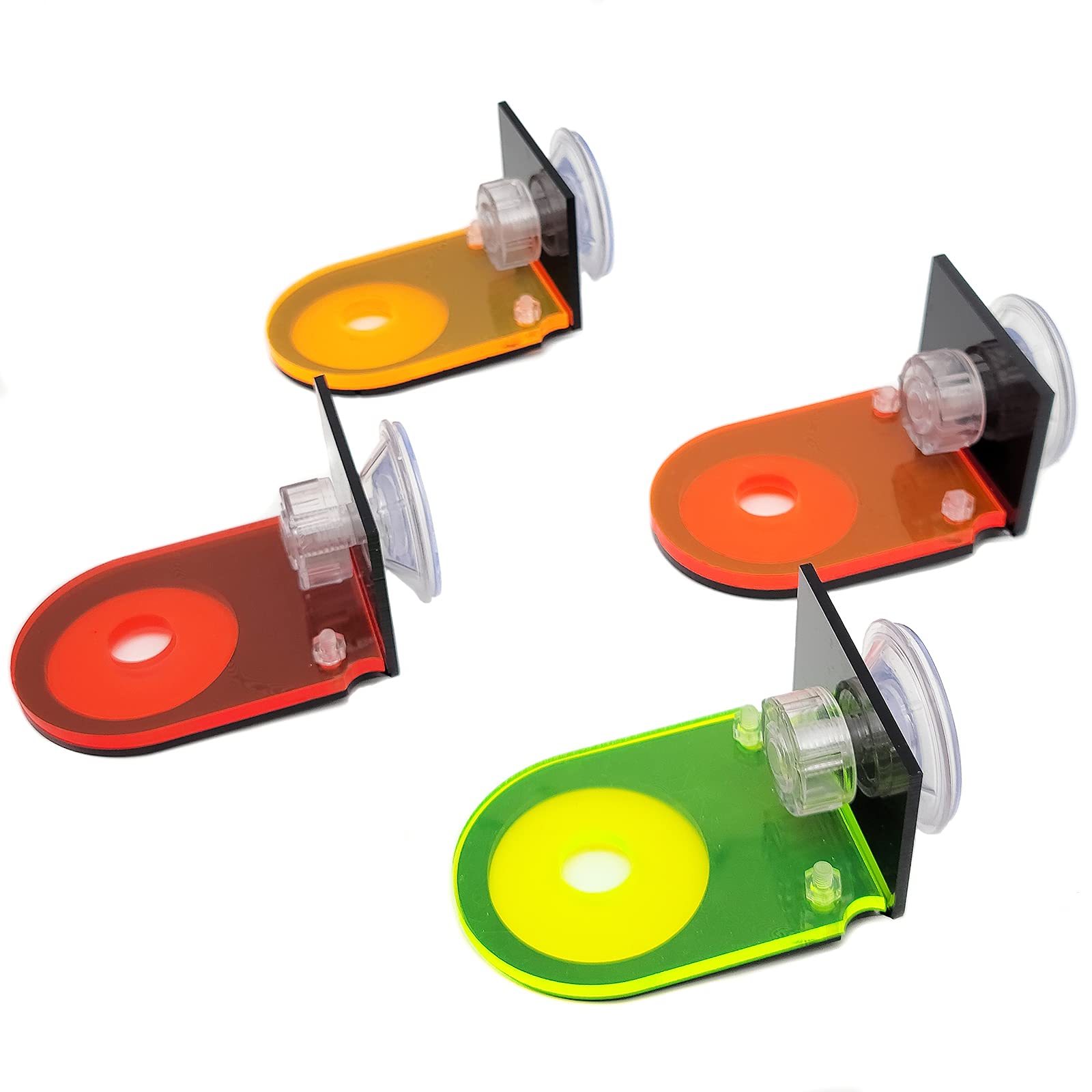 Coral Frag Rack Coral Brackets Holder Marine Reef Aquarium Spare Parts Cultivating Coral (Red Yellow Orange Green)