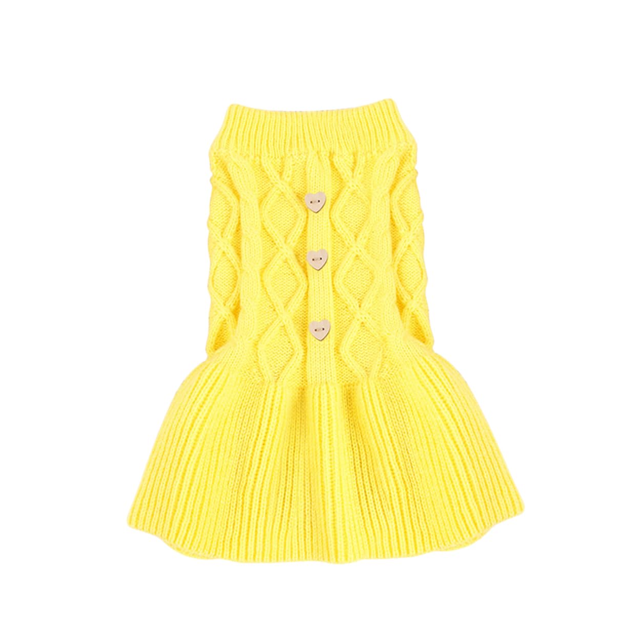 BESPORTBLE 3pièces Pull Printemps pour Chiens Et Vêtement Doublé Laine Design Élégant XXS Jaune