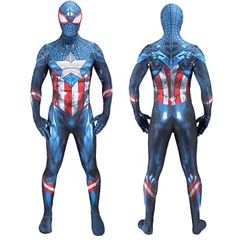 スパイダーマンコスチューム Amazon.co.jp: [ジーティーライン] スパイダーマン 06 服 分離式