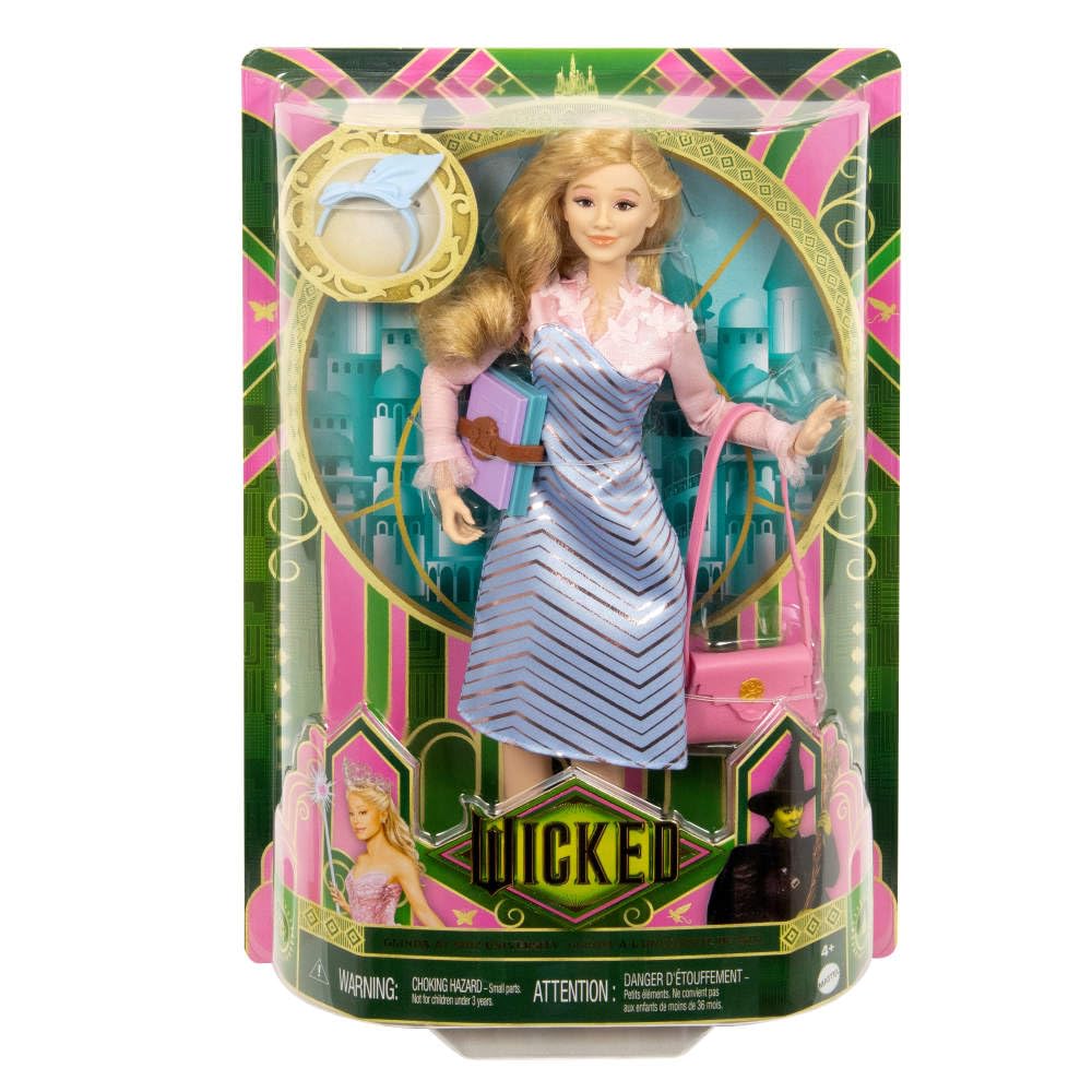 Mattel Poupée Universelle et Accessoires avec Cheveux blonds stylés, posabilité et Look Uniforme Scolaire Amovible