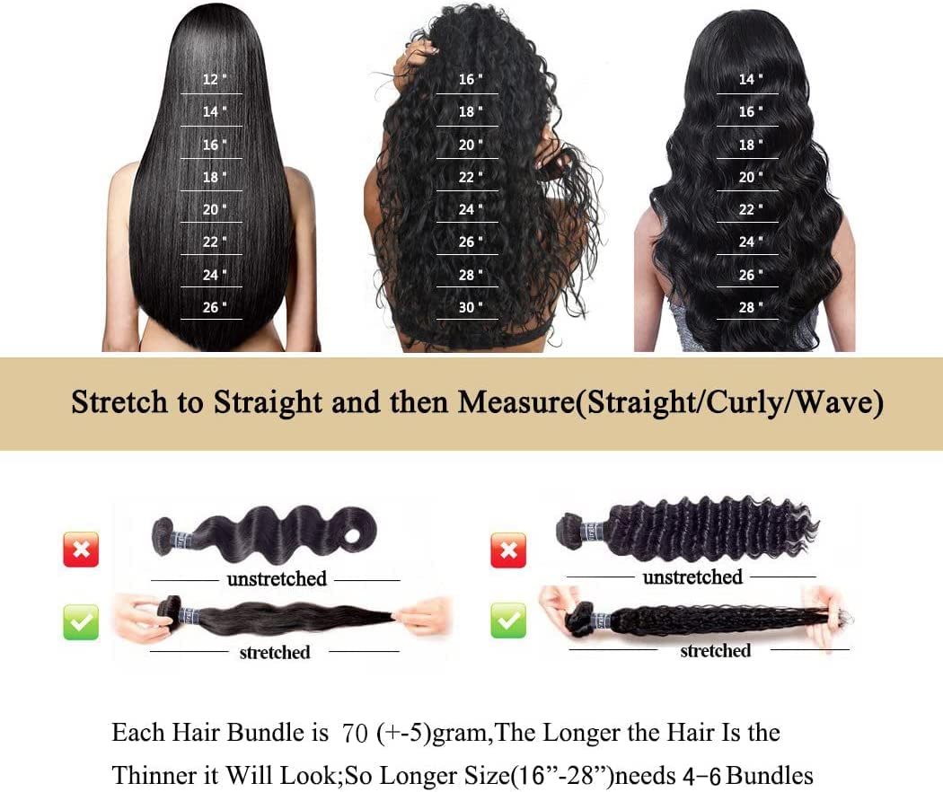 Kinky-curly Human Hair Bundles Rizado Natural Negro 16 18 20 Pulgadas | Rizado Mechas de Cabello Virgen Natural Brasileño 100% Sin Procesar Extensions