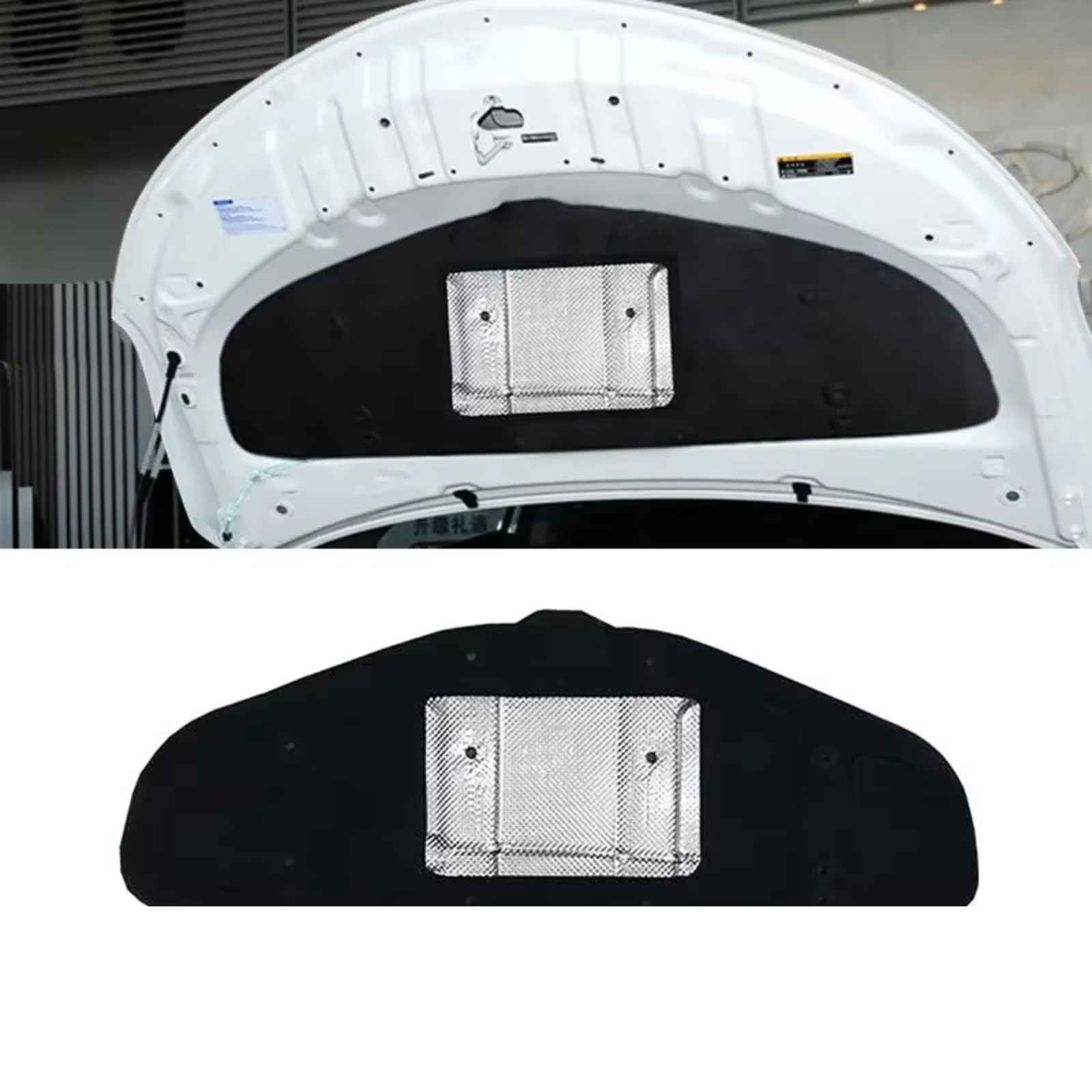Dämmung Haube Auto Motor Sound Wärmedämmung Baumwolle Front Hood Pad Kompatibel Mit Toyota Für Vios 2014 2015 2016 2017 2018