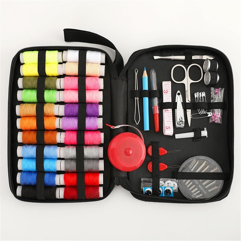 ASWRTYJO Portable Sewing Kit Household Sewing Box Set Hand Sewing Sewing Storage Box Sewing Needle Sewing Kit Set