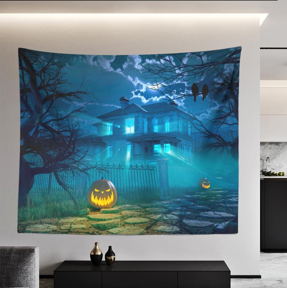 Amazon.co.jp: [ZYACOFVE] ハロウィン タペストリー ハロウィン飾り