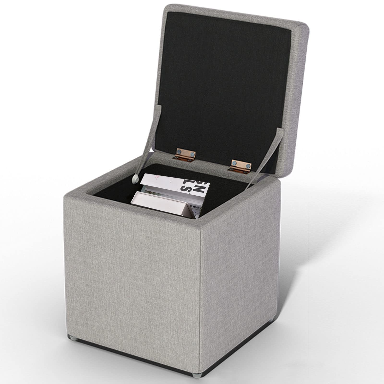 Repose-pieds salon pouf de rangement chambre pour bout de lit