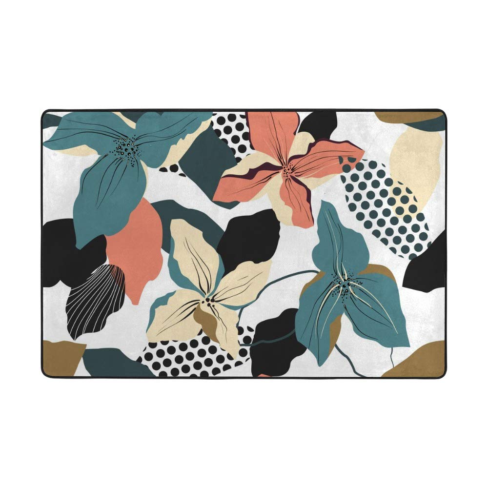 Tapis corail anti-pli en velours stretch pour éliminer l'inconfort des sols froids