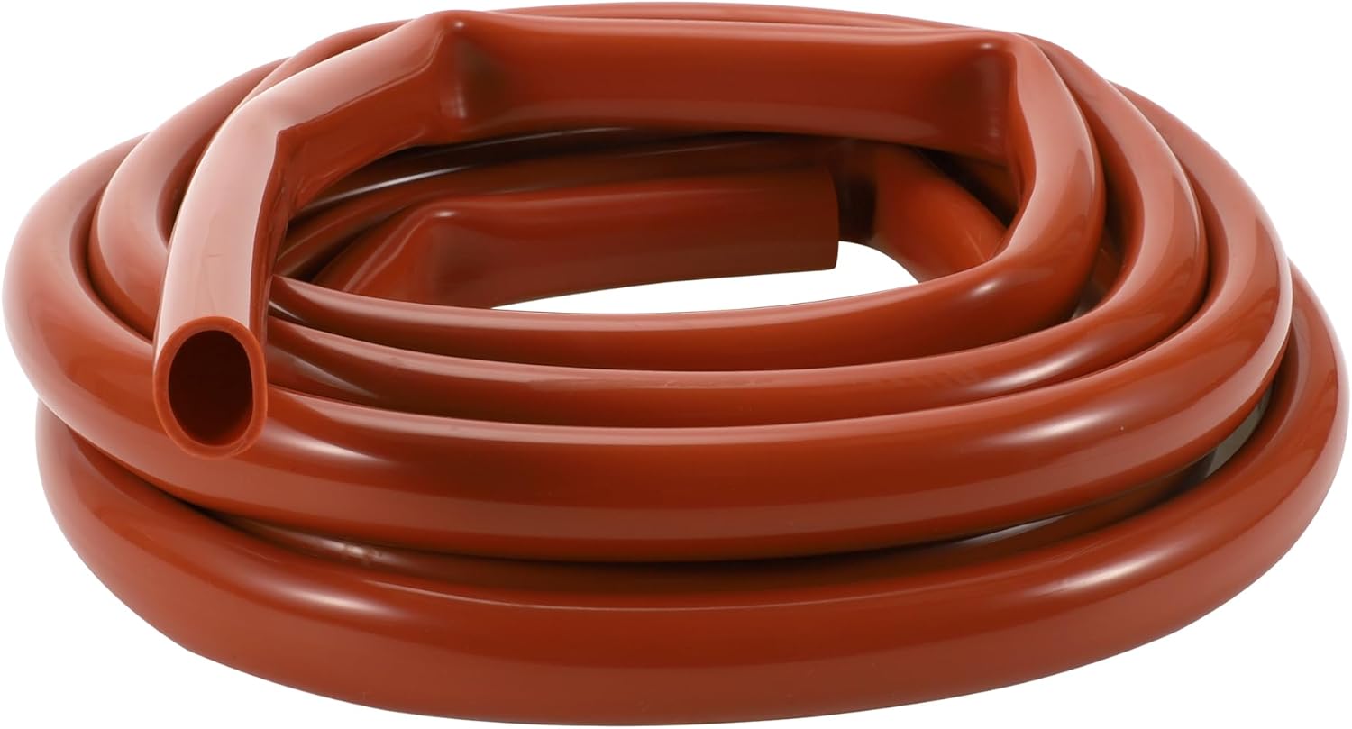 Silicone Vacuum Tubing Hose Automotive Vacuum Line High Temperature 16.4Ft 13/16" 20mm ID 2.5mm Thickness 1 Pcs Red