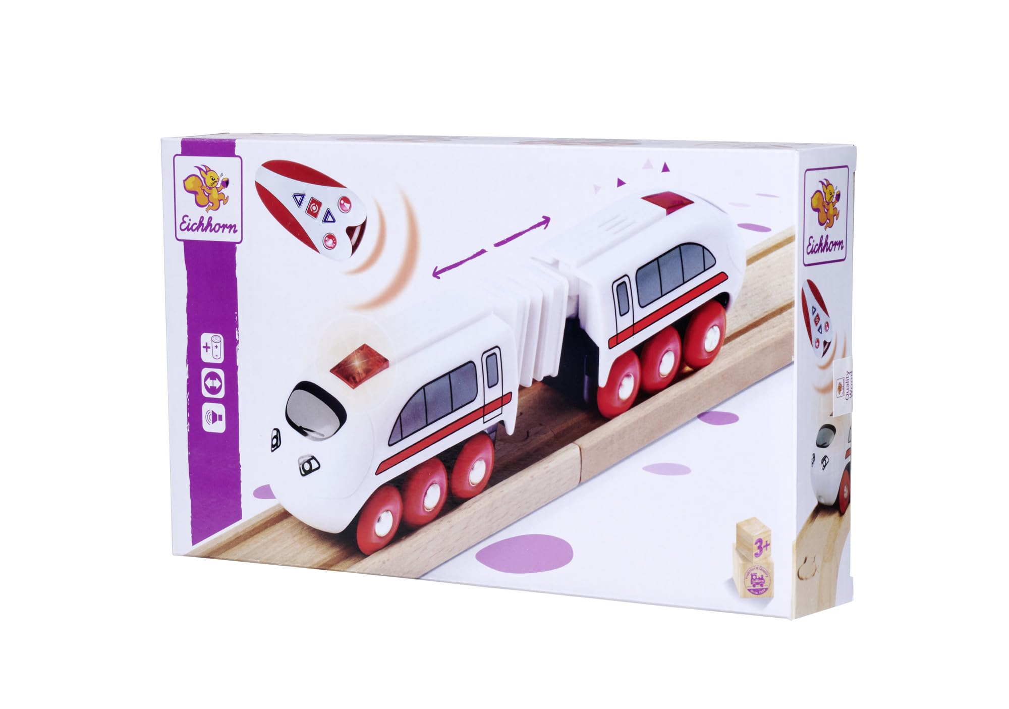 Eichhorn 100006606 Remote Control Train, Colourful