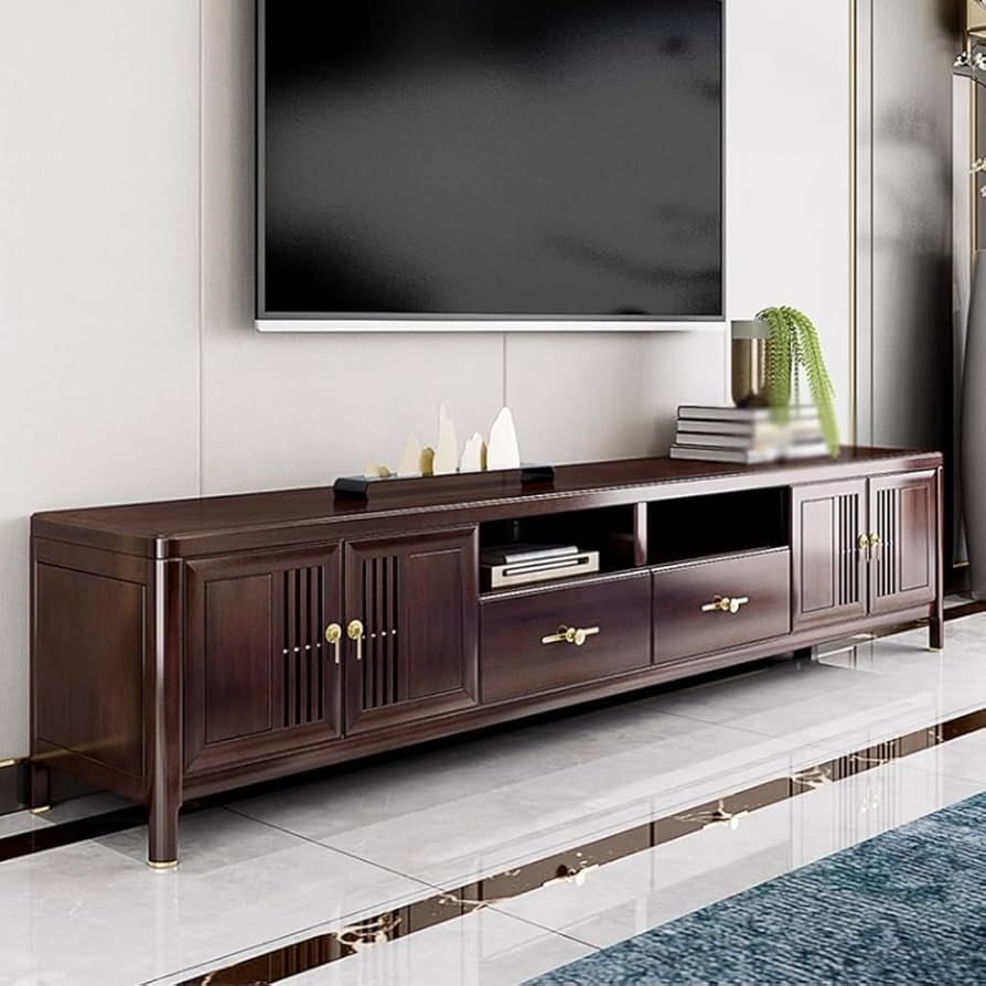 ♫テレビボート２drower TV cabinet TV Stand with 2 Drawers, Entertainment Center with