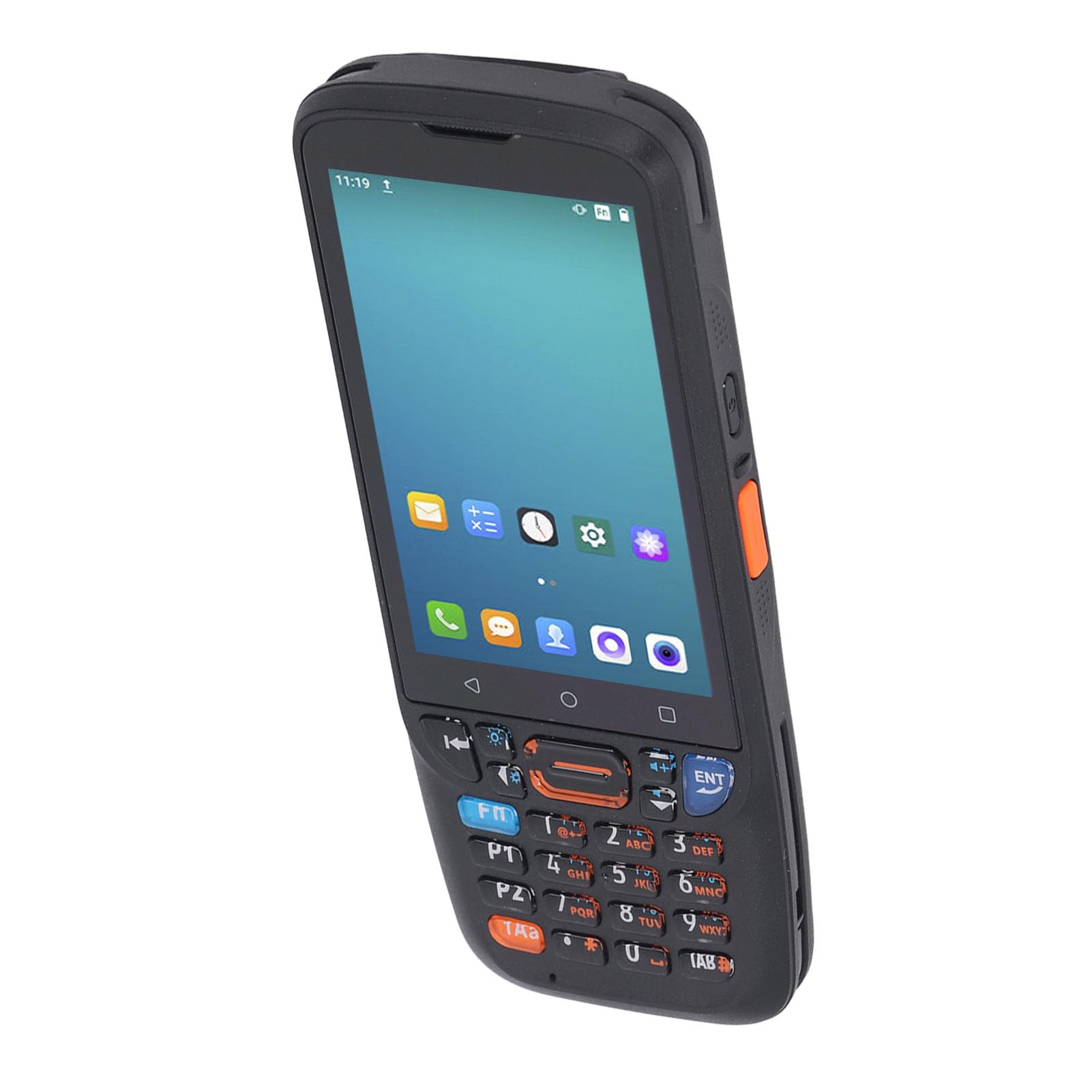 Lector de Códigos de Barras QR, Escáner de Códigos de Barras Portátil con Pantalla de 4 Pulgadas, Escaneo Eficiente 1D 2D para Gestión de Inventario y Logística