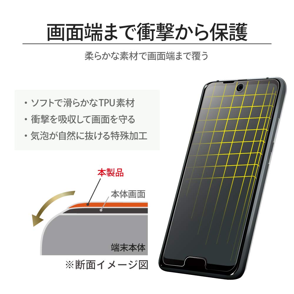 LEPLUS SHIELD G 衝撃吸収5H 液晶保護フィルム