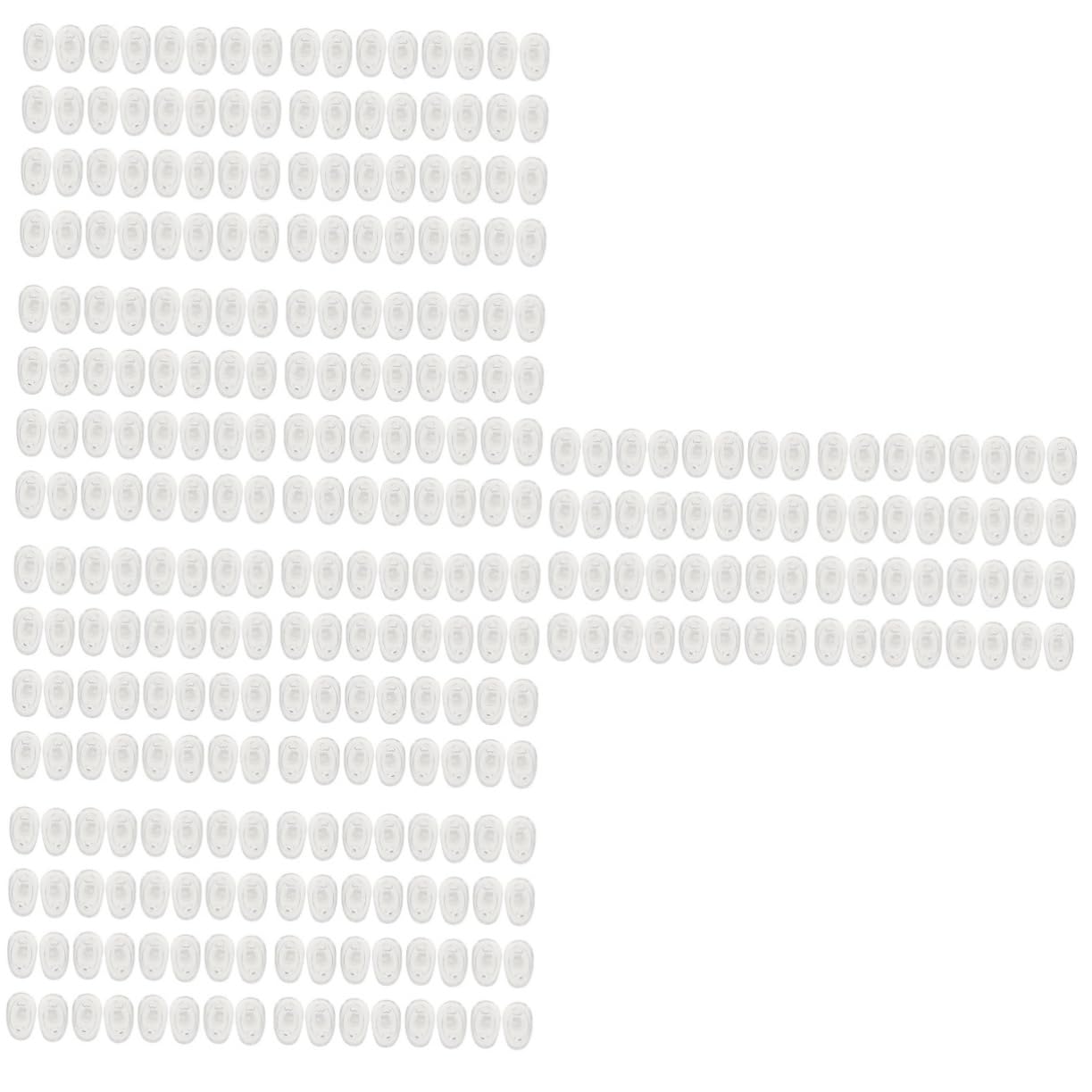 Healeved 500pares Almohadillas Nasales De Silicona Para Gafas Suaves y Antideslizantes Accesorios Para Mejorar La Sujeción y Comodidad Gafas