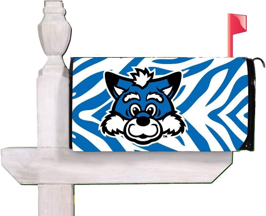 VictoryStore Outdoor Mailbox Cover - Indiana State University, Football, Magnetic Mailbox Cover