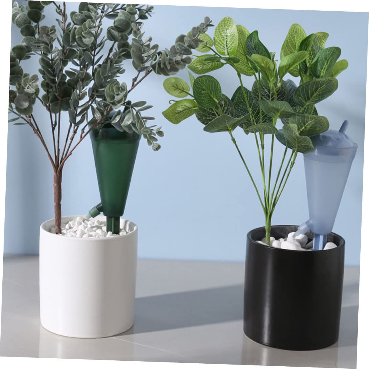 Abaodam 2 Set Dispositivo Irrigazionper Piante Piccole Annaffiatura Regolabili per Piante per Giardinaggio E Ufficio 2 Pezzi*2