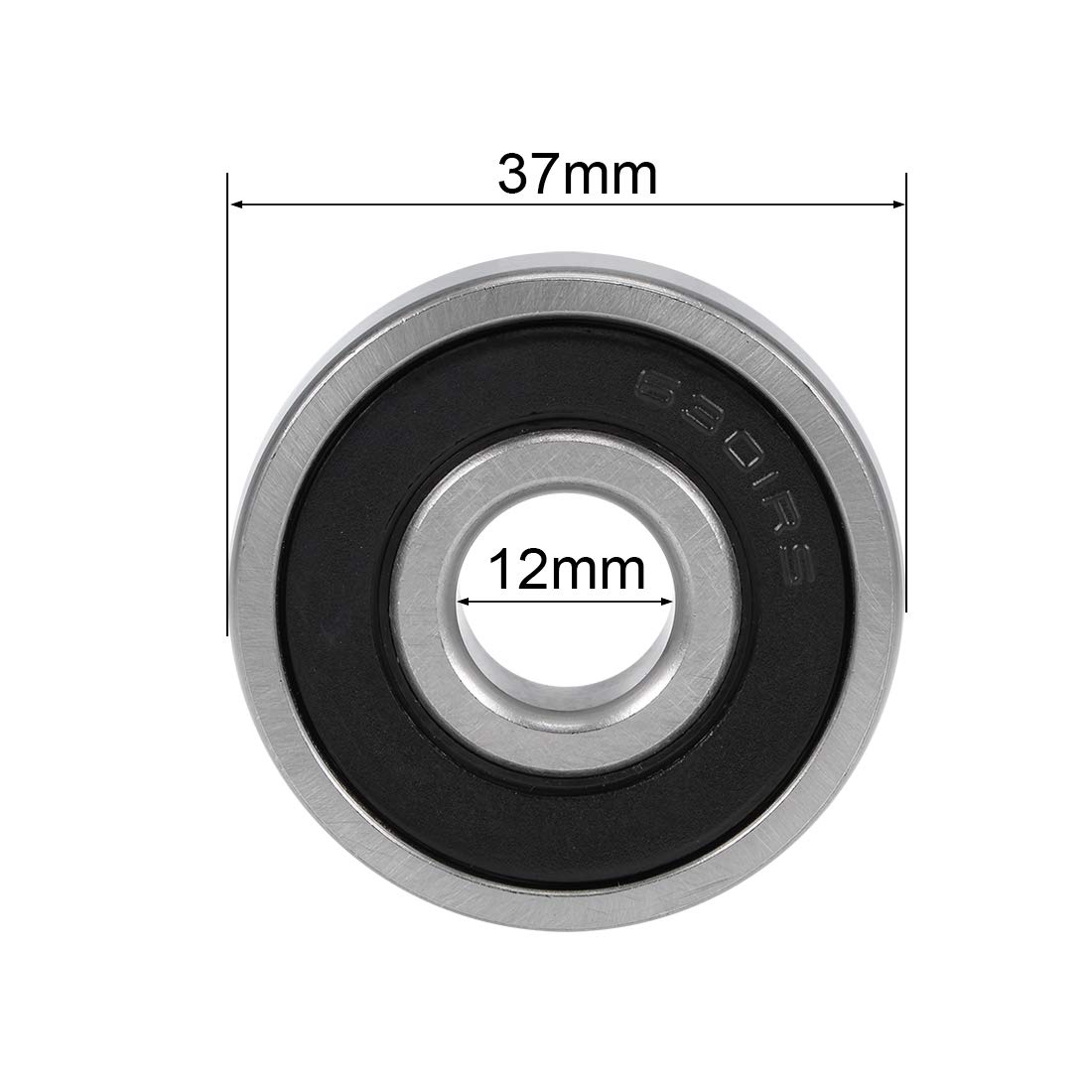 Rodamiento 6301 Ficha Tecnica Rodamientos De Bolas 6301 2RS - 12x37x12mm ¡Para Todo Tipo De Maquinaria! Rodamiento 6301 Medidas