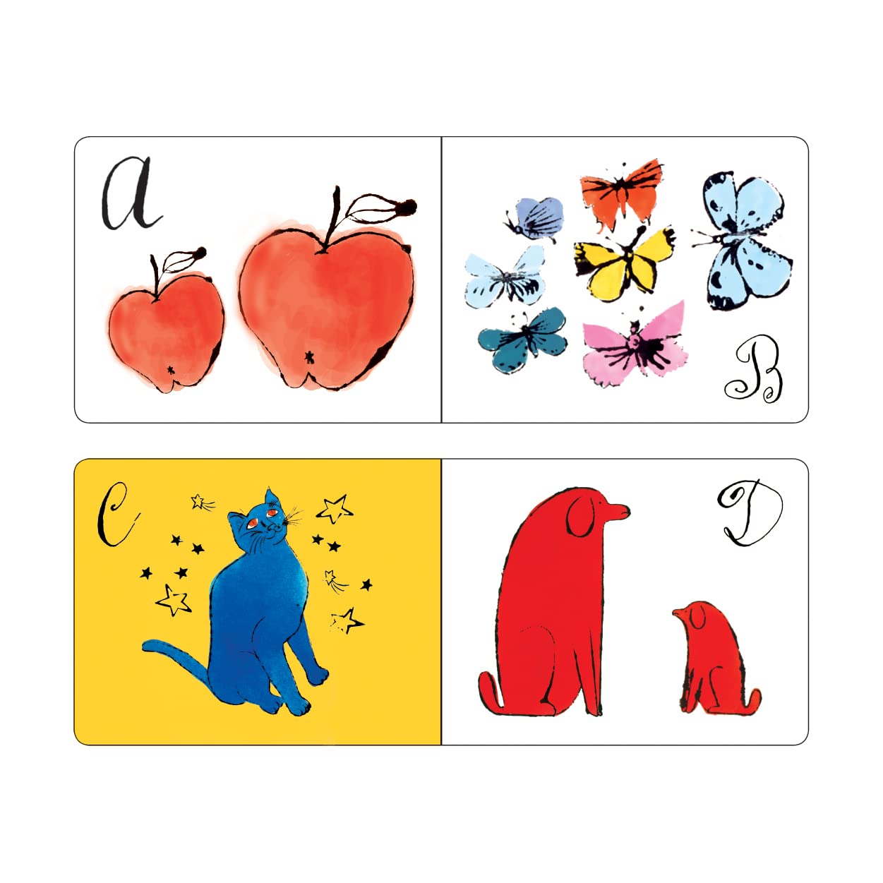 Andy Warhol ABCs - Whimsical and Educational Alphabet Board Book for Toddlers and Babies - Image 3