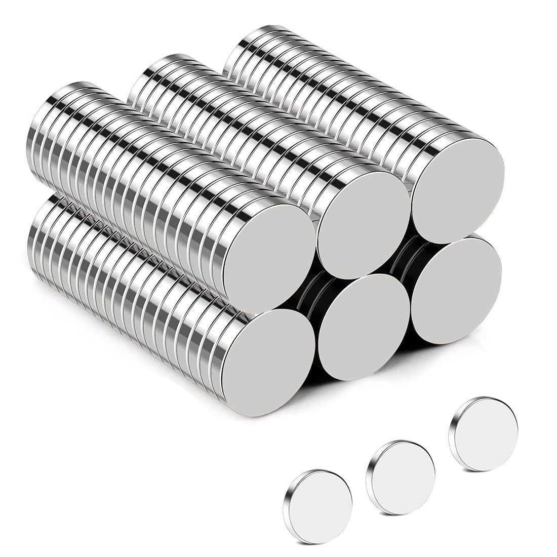 50 MAGNETI NEODIMIO 4X1 MM CALAMITA POTENTE FIMO CERAMICA MAGNETE - Foto 8