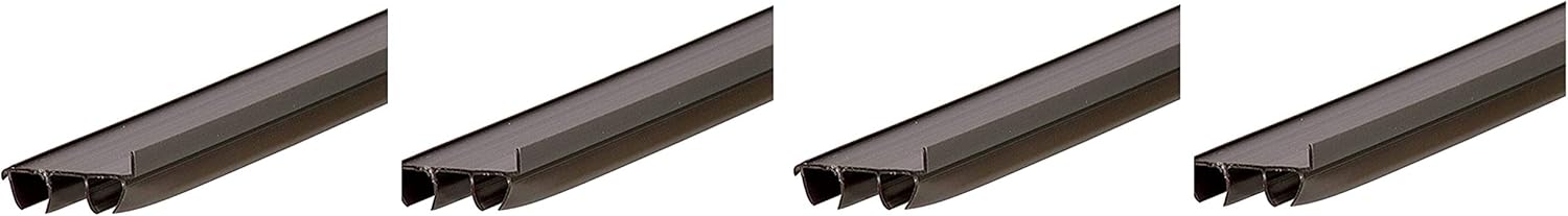 M-D Building Products 82586 M-D Dual Door Bottom, 1-3/4 in W X 36 in L X 1/2 in H, X X, Brown (Fоur Расk)