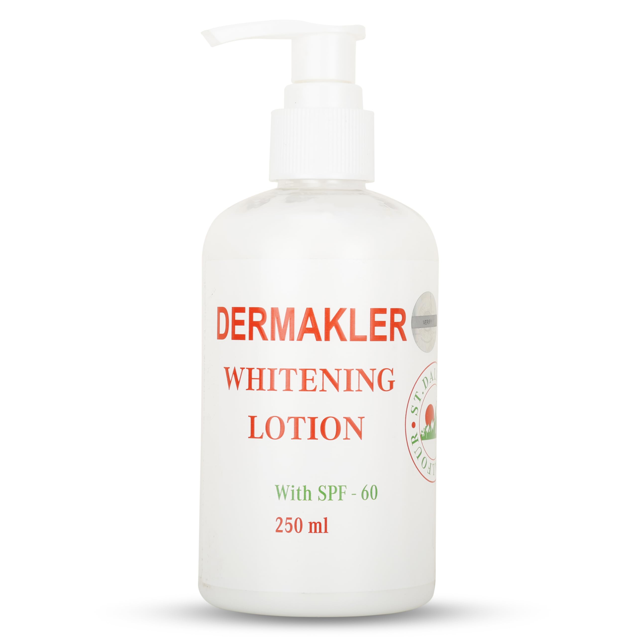 ST.DALFOUR Dermakler Whitening Lotion with SPF-60-1 x 250 ml (Black Seed Oil): Buy Online at Best Price in UAE