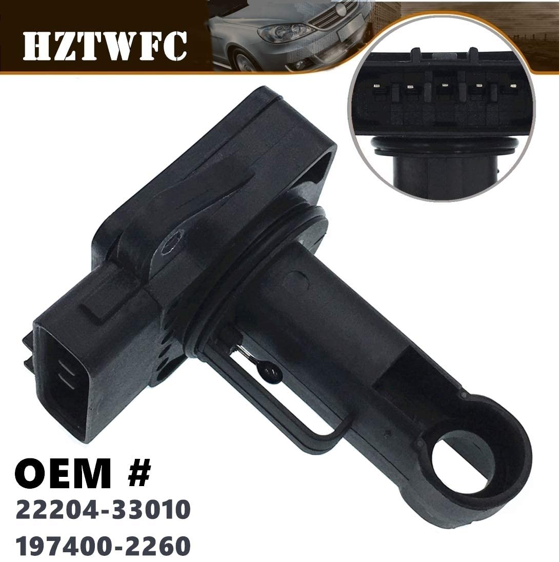 Sensore del flusso d'aria OEM # 22204-33010 197400-2260 per Toyota Auris Corolla Hiace Land Cruiser Prado Yaris Vitz