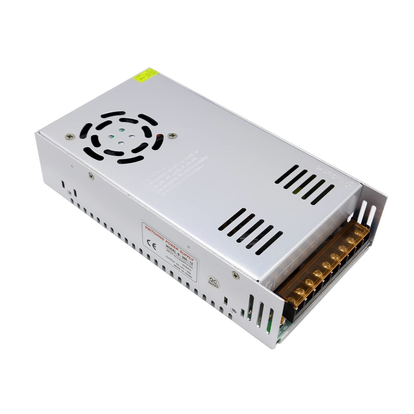 Alimentatore a commutazione CC regolato universale a 12V 60W 100W 120W 150W 360W 500W 600W 1000W(12V-66.7A-800W)