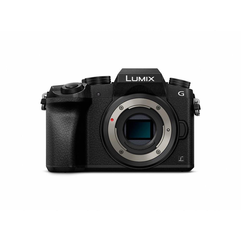 Panasonic LUMIX G DMC-G70EG-K System Camera (16 Megapixels, OLED Viewfinder, Hybrid Contrast AF, 7.5 cm OLED Touch Screen, 4K Photo and Video, WiFi) Black