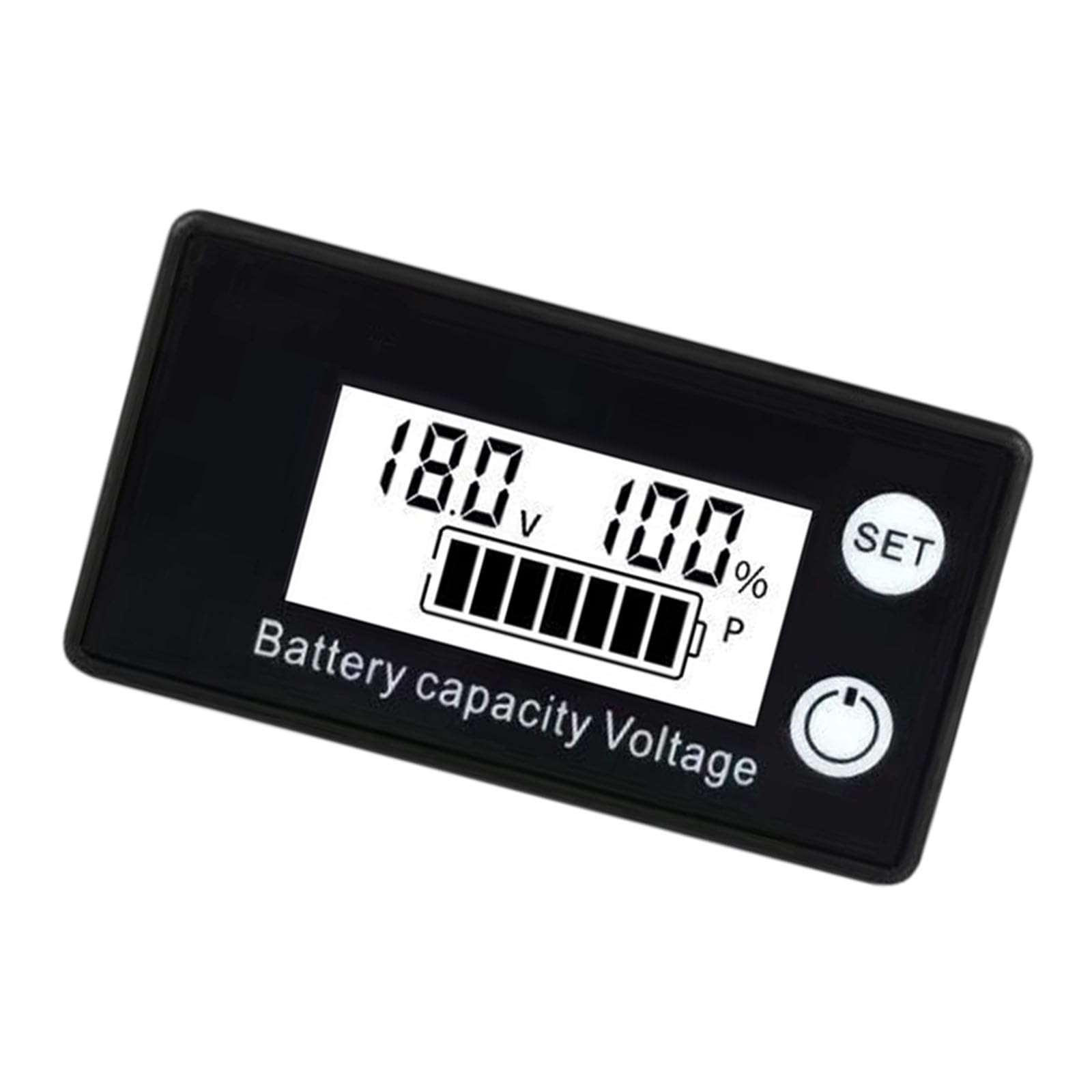 Accuracy Digital Voltmeter with Color Display Electric Gauge for Real Time 8 100V Power & Capacity LCD Digital Voltmeter
