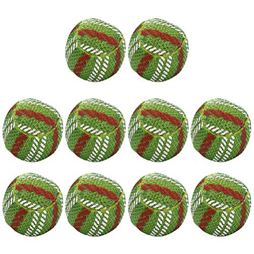 10st Christmas Cat Ball Toys Bijtvast Catnip Cat Teaser Toy Willekeurige kleur - Image 4