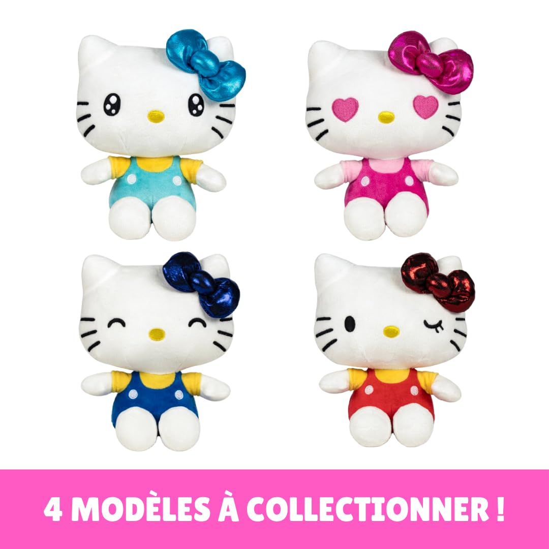 Hello Kitty My Bestie Forever Plush, 22cm Blue Soft Toy, Cute Hello Kitty Character in Blue Outfit, Official Licensed Merchandise, for Fans and Collectors, Suitable for Ages 4+ - Image 3